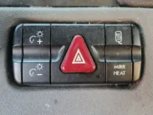 Picture of (Used) 2017 Freightliner Cascadia 125, MISCELLANEOUS DASH SWITCHES