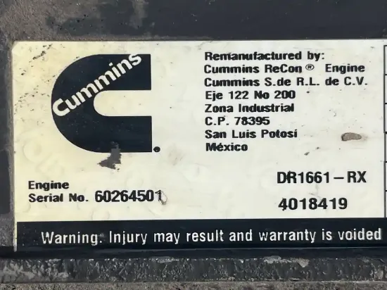 Picture of (Used) 2006 Cummins ISB, ENGINE ASSEMBLY