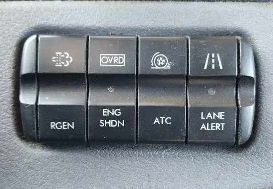 Picture of (Used) 2016 Freightliner Cascadia 113, MISCELLANEOUS DASH SWITCHES