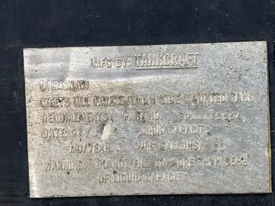 Picture of (Used) 2019 Isuzu NRR, FUEL TANK