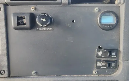 Picture of (Used) 2016 Freightliner Cascadia 125, MISCELLANEOUS DASH SWITCHES