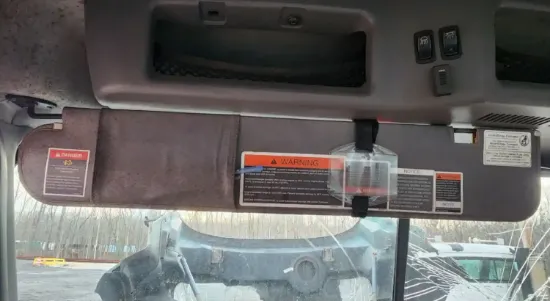 Picture of (Used) 2016 Mack GU713, SUN VISOR