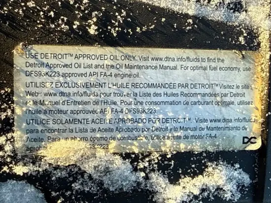 Picture of (Core) Engine does Turn 360 Degrees Complete, Detroit DD8, ENGINE ASSEMBLY- 