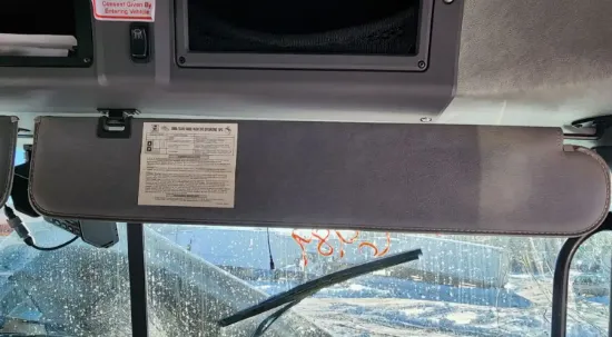 Picture of (Used) 2008 Mack GU813, SUN VISOR