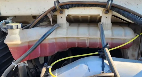 Picture of (Used) 2005 Sterling L7500, RADIATOR OVERFLOW BOTTLE/COOLANT RESERVOIR