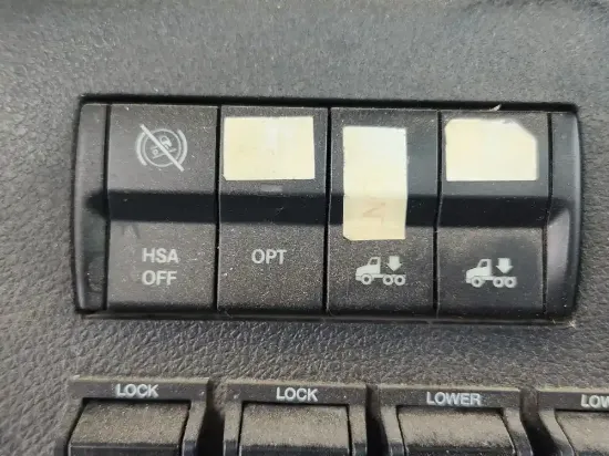 Picture of (Used) 2024 Freightliner Cascadia 116 Day Cab, MISCELLANEOUS DASH SWITCHES