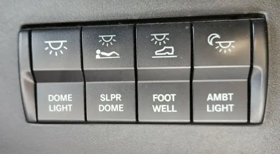 Picture of (Used) 2019 Freightliner Cascadia 126, MISCELLANEOUS DASH SWITCHES