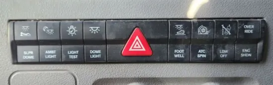 Picture of (Used) 2019 Freightliner Cascadia 126, MISCELLANEOUS DASH SWITCHES