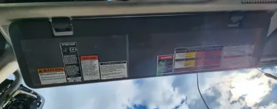 Picture of (Used) 2013 Volvo VNL, SUN VISOR