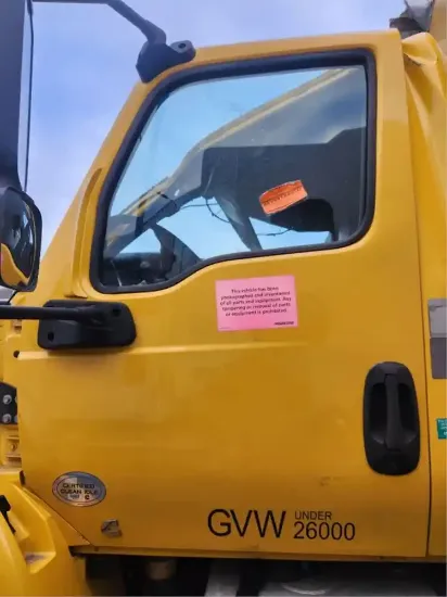 Picture of (Used) 2020 International MV607, DOOR