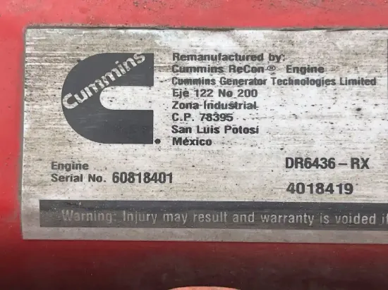 Picture of (Used) 2009 Cummins ISX, ENGINE ASSEMBLY