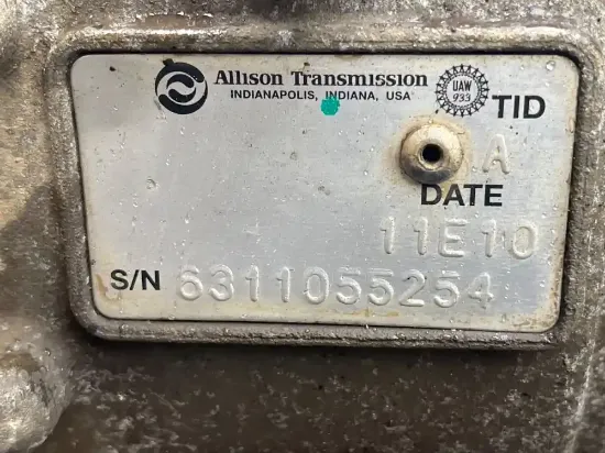 Picture of (Used) 2010 Allison (AT), TRANSMISSION ASSEMBLY