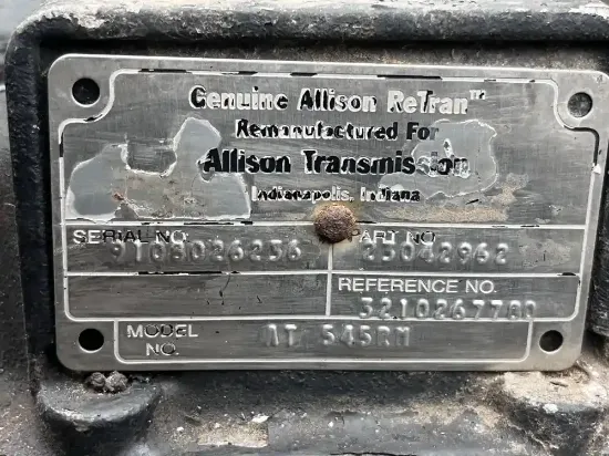 Picture of (Used) 2010 Allison (AT), TRANSMISSION ASSEMBLY