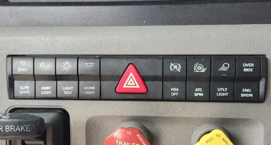 Picture of (Used) 2020 Freightliner Cascadia 126, MISCELLANEOUS DASH SWITCHES