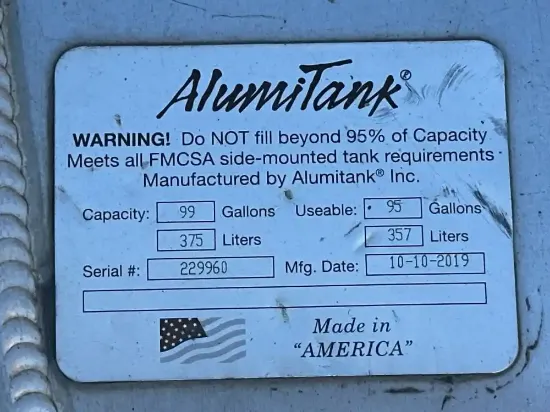 Picture of (Used) 2013 Mack CXU612, FUEL TANK- 