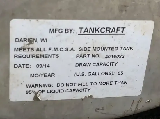 Picture of (Used) 2017 Hino 195, FUEL TANK