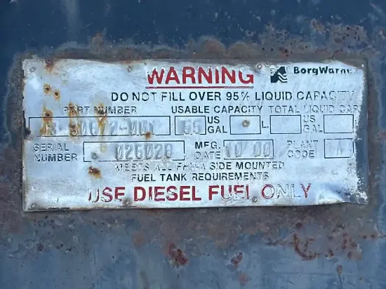 Picture of (Used) 2001 Sterling L7500, FUEL TANK