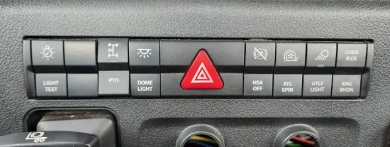 Picture of (Used) 2024 Freightliner Cascadia 126, MISCELLANEOUS DASH SWITCHES