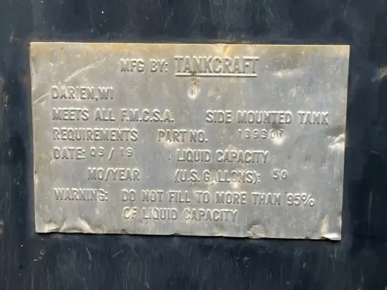 Picture of (Used) 2012 Capacity of Texas TJ5000, FUEL TANK