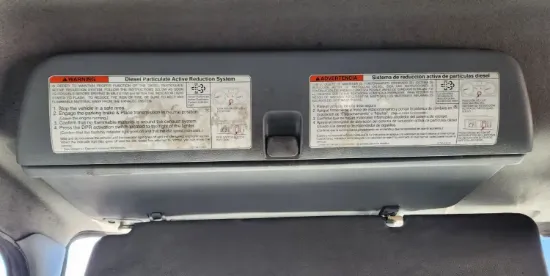 Picture of (Used) 2009 Hino 268, OVERHEAD STORAGE CONSOLE
