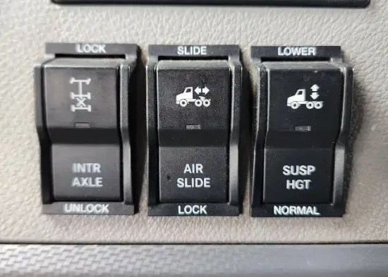 Picture of (Used) 2021 Freightliner Cascadia 126, MISCELLANEOUS DASH SWITCHES