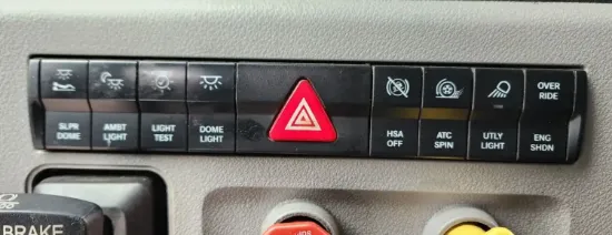 Picture of (Used) 2021 Freightliner Cascadia 126, MISCELLANEOUS DASH SWITCHES