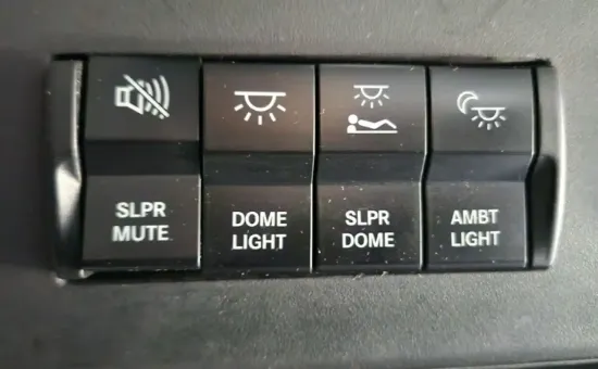 Picture of (Used) 2021 Freightliner Cascadia 126, MISCELLANEOUS DASH SWITCHES