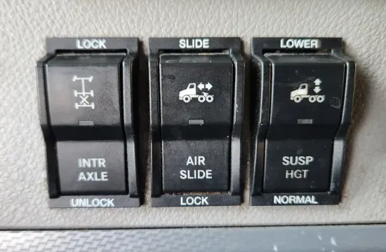 Picture of (Used) 2021 Freightliner Cascadia 126, MISCELLANEOUS DASH SWITCHES