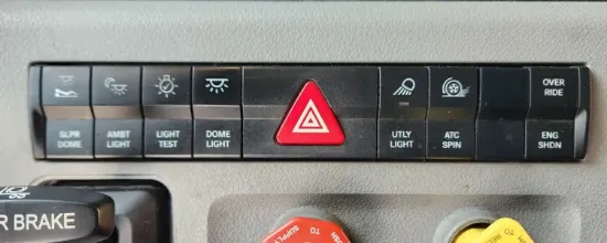 Picture of (Used) 2021 Freightliner Cascadia 126, MISCELLANEOUS DASH SWITCHES