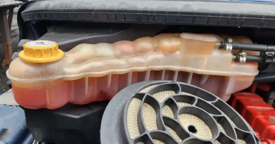 Picture of (Used) 2019 Freightliner M2 106, RADIATOR OVERFLOW BOTTLE/COOLANT RESERVOIR