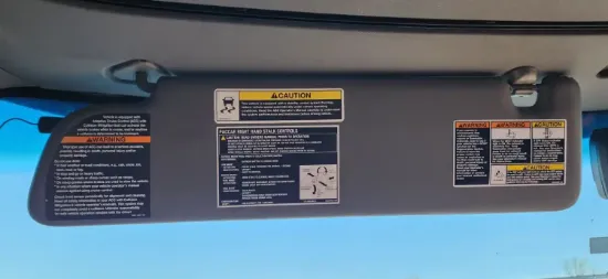 Picture of (Used) 2022 Peterbilt 579, SUN VISOR