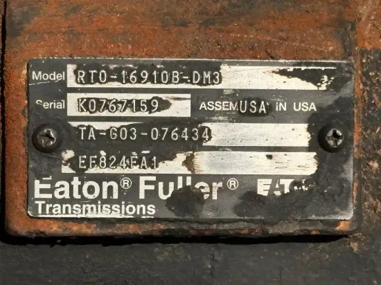 Picture of (Used) 2009 Eaton/Fuller (AT), TRANSMISSION ASSEMBLY