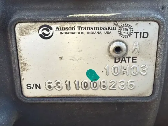 Picture of (Used) 2010 Allison, TRANSMISSION ASSEMBLY- 