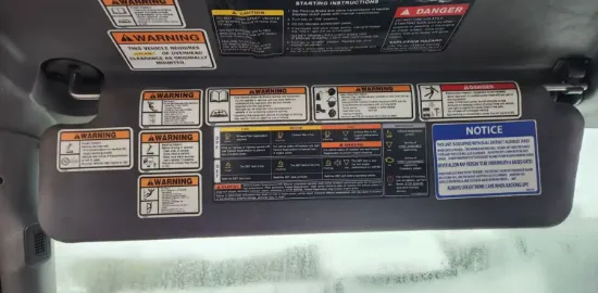 Picture of (Used) 2020 International MV607, SUN VISOR