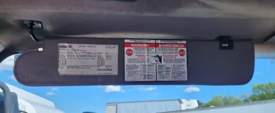 Picture of (Used) 2005 Freightliner M2 106, SUN VISOR
