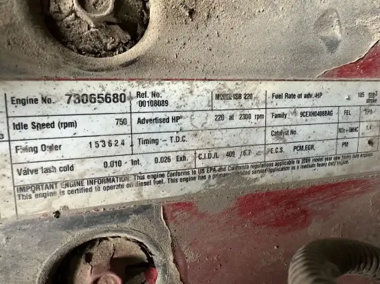 Picture of (Used) 2009 Cummins ISB, ENGINE ASSEMBLY