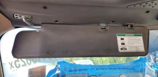 Picture of (Used) 2017 Freightliner Cascadia 125, SUN VISOR
