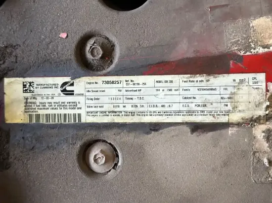 Picture of (Used) 2009 Cummins ISB, ENGINE ASSEMBLY