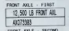 Picture of (Used) 2006 Volvo VNL, FRONT AXLE BEAM