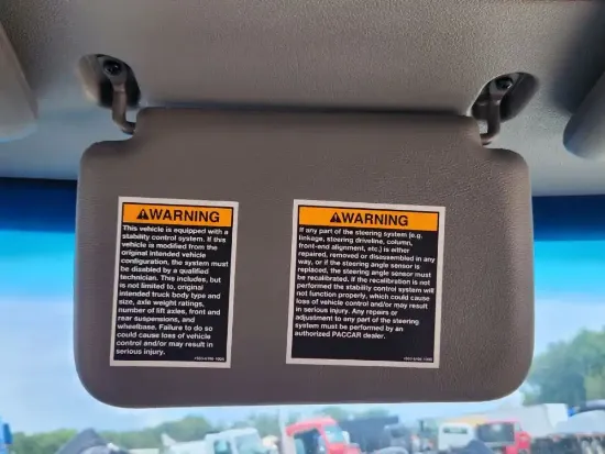 Picture of (Used) 2023 Peterbilt 579, SUN VISOR