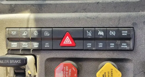Picture of (Used) 2026 Freightliner Cascadia 126, MISCELLANEOUS DASH SWITCHES