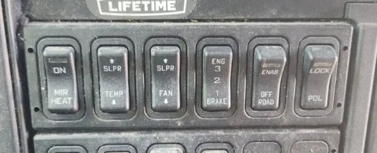 Picture of (Used) 2016 International PROSTAR, MISCELLANEOUS DASH SWITCHES