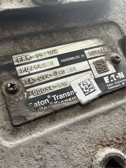Picture of (Used) 20014 Eaton/Fuller (MT), TRANSMISSION ASSEMBLY