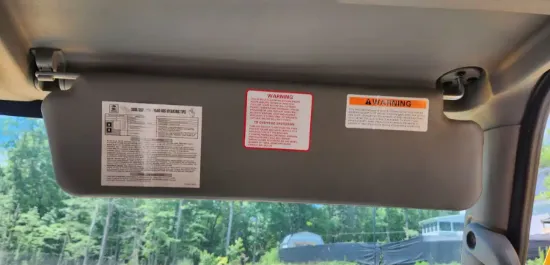 Picture of (Used) 2014 International WorkStar 7500, SUN VISOR