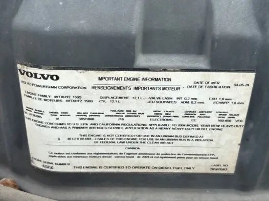 Picture of (Used) 2004 Volvo VE D12, ENGINE ASSEMBLY