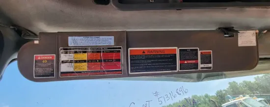 Picture of (Used) 2016 Mack CHU613, SUN VISOR