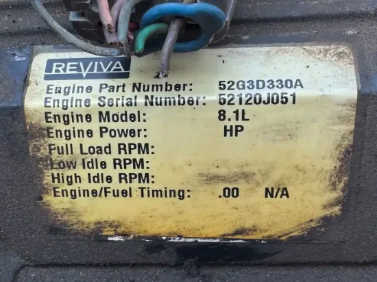 Picture of (Used) 2007 GM/Chev (HD) 8.1L, ENGINE ASSEMBLY