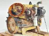 Picture of (Used) 2001 Caterpillar 3126, ENGINE ASSEMBLY