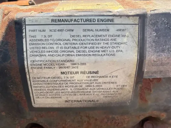 Picture of (Used) 2002 International MAXXFORCE 7,