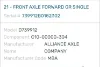 Picture of (Used) 2021 Freightliner M2 106, FRONT SPINDLE/KNUCKLE